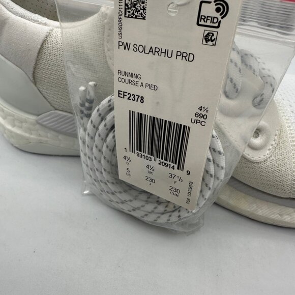Adidas Solar HU Glide PRD X Pharrell “Cloud White” size 5 men’s - Picture 7 of 8